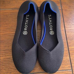 Rothy’s black flats 10.5